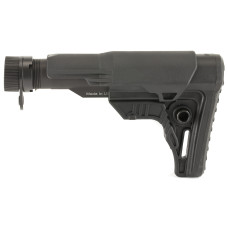 Leapers, Inc. - UTG UTG PRO,Mil-spec Stock Kit, Black Finish, Fits AR-15, Compact Size, Includes Cheek Rest Plus Removable Extended Cheek Rest Insert, Rubberized Butt Pad, Mil-spec Extension Tube, Buffer, Buffer Spring, Receiver End Pl