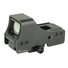 Leapers, Inc. - UTG Single Dot Reflex Sight, Red/Green Dual Color Illumination, Includes Picatinny Mount Deck, Black Finish SCP-RDM39SDQ
