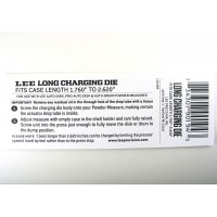 Lee Precision Instructions Long Charging Die
