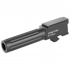 Lone Wolf Distributors AlphaWolf Barrel, 9MM, Salt Bath Nitride Coated, Fluted, 416R Stainless Steel, Conversion to 9mm Stock Length, For Glk 27/33, Made in the USA AW-279N