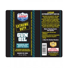 Lucas Oil Extreme Duty Gun Oil 8oz 12/Pack