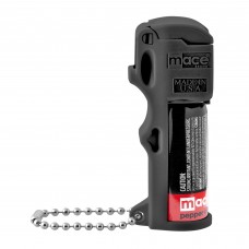 Mace Security International 10% PepperGard, Pepper Spray, 11gm, w/Keychain, Black, Aerosol Can 80745