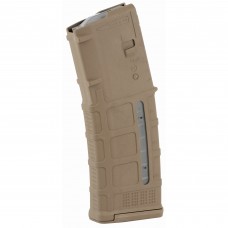 Magpul Industries Magazine, M3 With Window, 223 Rem/556NATO, 30Rd, Fits AR Rifles, Medium Coyote Tan Finish MAG556-MCT