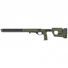 Magpul Industries Pro 700L Chassis, Fits Remington 700 Long Action, Fits Most Long Action AICS Pattern Magazines, Fully Adjustable/Ambidextrous, Push Button Folding, Billet Aluminum/Magpul Polymer Material, OD Green Finish MAG1002-ODG