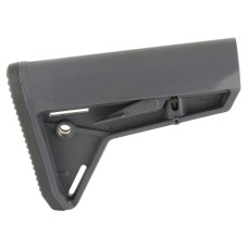 Magpul Industries MOE Slim Line Carbine Stock, Fits AR-15, Mil-Spec, Gray Finish MAG347-GRY