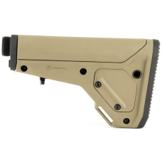 Magpul Industries UBR Gen 2, Utility/Battle Rifle Adjustable Carbine Stock, Buffer Tube Included, Fits AR15/M4/AR10/SR25, Flat Dark Earth MAG482-FDE