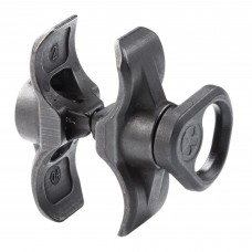 Magpul Industries Forward Sling Mount, Dedicated Fit For Mossberg 590A1 Models With Factory Extended Magazine Tube And Will Not Fit Other Mossberg Models, Melonite Treated Steel, Black Finish MAG493