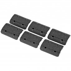 Magpul Industries M-LOK Rail Covers, Black Finish, Type 2 Rail Cover, Includes 6 panels each covering one M-LOK slot, Fits M-LOK MAG603-BLK
