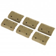 Magpul Industries M-LOK Rail Covers, Flat Dark Earth Finish, Type 2Rail Cover, Includes 6 panels each covering one M-LOK slot, Fits M-LOK MAG603-FDE