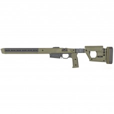Magpul Industries Pro 700 Chassis, Fits Remington 700 Short Action, Fits Most AICS Pattern Magazines, Billet Aluminum/ Magpul Polymer Material, Fully Adjustable/Ambidextrous, Push Button Folding Stock, OD Green Finish MAG802-ODG