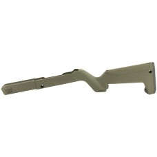 Magpul Industries X-22 Backpacker Stock, Fits All Ruger 10/22 Takedowns, Including 10/22 Takedowns With Tactical Solutions SB-X Barrels, MOE SL Non-Slip Rubber Butt Pad, Storage Compartment Fits 3-10Rd Magazines, OD Green Finish MAG808-O