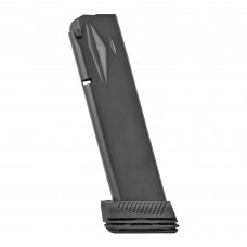 Mecgar Magazine, 40S&W, 15Rd, Fits Sig P226, Anti-Friction Coating, Drop Protection System Floor Plate MGP2264015DPS