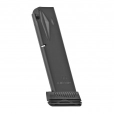 Mecgar Magazine, 40S&W, 15Rd, Fits Beretta 96FS, Anti-Friction Coating, Drop Protection System Floor Plate MGPB9615DPS
