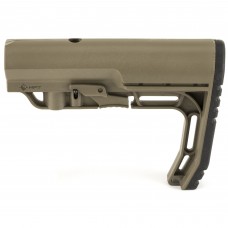 Mission First Tactical Battlelink Stock, 6 Position, Commercial, Minimalist, M4 Collapsible Stock, Scorched Dark Earth BMSSDE