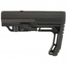 Mission First Tactical Battlelink Stock, 6-Position, Commercial, Minimalist, M4 Collapsible Stock, Black BMS