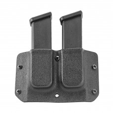 Mission First Tactical Black, Boltaron Material, Holds 2 Double Stack Pistol Magazines, Fits Most Double Stack Magazines HDMP-GDS940