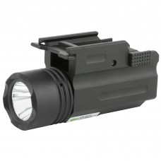 NCSTAR Flashlight & Green Laser with Quick Release Mount, Fits Picatinny/Weaver Rail, 200 Lumens, Black, Light and Laser are Interchangeable AQPTFLG
