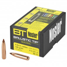 Nosler Ballistic Tip 6.5mm .264 140 Grain Box of 50