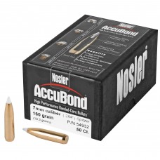 Nosler AccuBond 7mm .284 160 Grain Box of 50