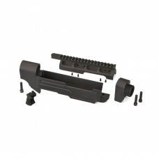 Nordic Components AR22 Stock Kit for Ruger 10/22, Includes Main Body, Scope Mount, Forearm Adapter, Grip Gapper, Mounting Hardware, Not Compatible with Takedown Models, Accepts Most Standard AR15-pattern Handguards, Buffer Assemblies/Sto