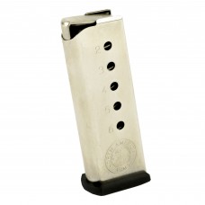 North American Arms Magazine, 380 ACP, 6Rd, Fits Guardian, Stainless Finish MZ-380