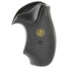 Pachmayr Grip, Compact, Fits S&W J Frame Round Butt, Black 3252