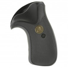 Pachmayr Grip, Compact, Fits S&W K/L Frame Round Butt, Black 3270