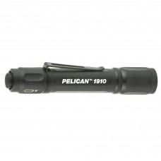 Pelican 1910, Flashlight, LED 106 Lumens, Clip, Black 019100-0000-110