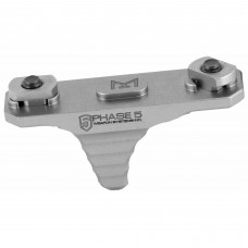 Phase 5 Weapon Systems Mini Hand Stop, Compatible with M-LOK Rail Systems, Grey Finish MHS-MLOK-GREY
