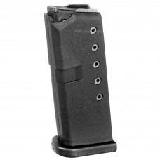 ProMag Magazine, For Glock 42, 380 ACP, 6Rd, Black Polymer GLK-10