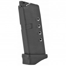 ProMag Magazine, For Glock 43, 9MM, 6Rd, Black Polymer GLK-12
