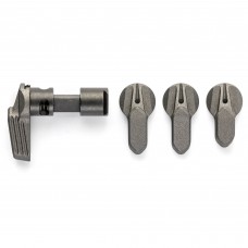 Radian Weapons Talon Ambidextrous Safety Selector, Tungsten, 4 Lever Kit R0014