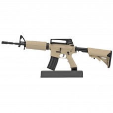 Ravenwood International AR-15 Non-Firing Mini Replica, 1/3 Scale, Includes: Charge Handles Opens Dust Cover, Trigger, Firing Modes, Adjustable Stock, Carry Handle, Removable Magazine with Three Brass Rounds, Magazine Release Button