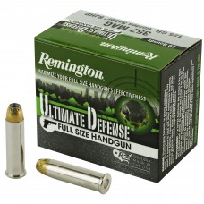 Remington Ultimate Defense, 357 MAG, 125 Grain, Brass Jacketed Hollow Point, 20 Round Box 28920