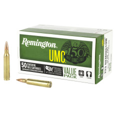 Remington UMC, 223 Rem, 55 Grain, Full Metal Jacket, 50 Round Box 23966