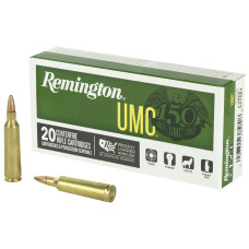 Remington UMC, 22-250, 50 Grain, Hollow Point, 20 Round Box 23813