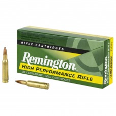 Remington High Performance, 222REM, 50 Grain, Pointed Soft Point, 20 Round Box 21303