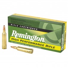 Remington High Performance, 22-250, 55 Grain, Pointed Soft Point, 20 Round Box 21311