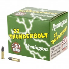 Remington Thunderbolt, 22LR, 40 Grain, Round Nose Hi-Velocity, 500 Rounds 21241