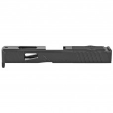 Rival Arms Match Grade Upgrade Slide For Glock 19 Gen 4, RMR or Other Optics Cut Ready, Satin Black Quench-Polish-Quench (QPQ) Finish RA10G206A