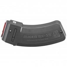 Ruger Magazine, BX-15, 17 HMR, 22 WMR, 15Rd, Black, Fits M77/17, 77/22, American Rimfire and Precision Rimfire 90585