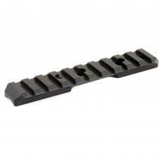 Ruger Picatinny Mount, Fits Ruger Mark III, Mark IV & 22/45 with pre-drilled recievers, Black Finish 90623