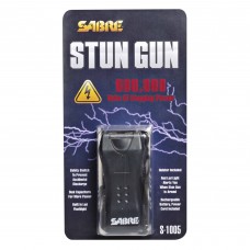 Sabre Stun Gun, Mini, 600,000 Volts, Black S-1005-BK