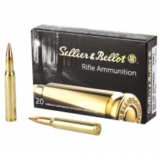 Sellier & Bellot Rifle, 30-06, 180 Grain, Full Metal Jacket, 20 Round Box SB3006A
