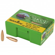 Sierra Bullets MatchKing 22 Cal .224 69 Grain HPBT Box of 100
