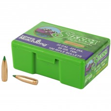 Sierra Bullets Tipped MatchKing, 22 Cal, 69 Grain, 100 Count 7169
