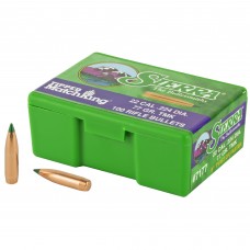 Sierra Bullets Tipped MatchKing, 22 Cal, 77 Grain, 100 Count 7177