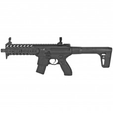 Sig Sauer MPX, Semi-automatic CO2 Air Rifle, .177 Pellet, 88 Gram, Black Finish, Rugged Full Synthetic Stock, 30Rd, Metal Housing, Tactical Foregrip, 600 Feet per Second AIR-MPX-177-88G-30-BLK