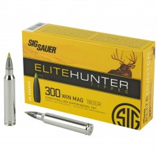 Sig Sauer Elite Tipped Hunting, 300 Winchester Magnum, 180 Grain, Ballistic Tip, 20 Round Box E3WMTH3-20