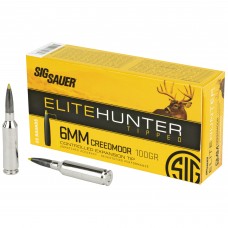Sig Sauer Elite Tipped Hunting, 6MM Creedmoor, 100 Grain, Ballistic Tip, 20 Round Box E6MMCTH2-20
